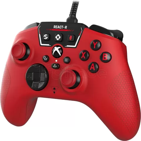 Photo de Manette de jeu Turtle Beach React-R pour Xbox (Rouge)