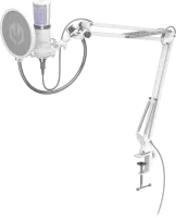 Photo de Microphone Endorfy Solum Streaming Onyx avec bras de montage (Blanc)