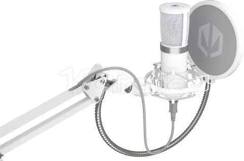 Photo de Microphone Endorfy Solum Streaming Onyx avec bras de montage (Blanc)