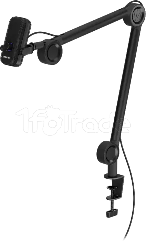 Photo de Microphone Endorfy Solum Voice avec bras de montage (Noir)