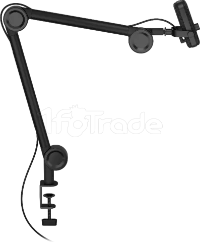 Photo de Microphone Endorfy Solum Voice avec bras de montage (Noir)