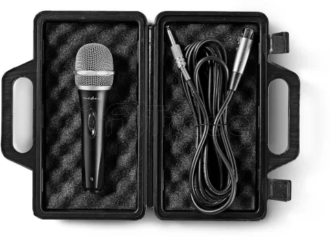 Photo de Microphone filaire Nedis MPWD50CBK