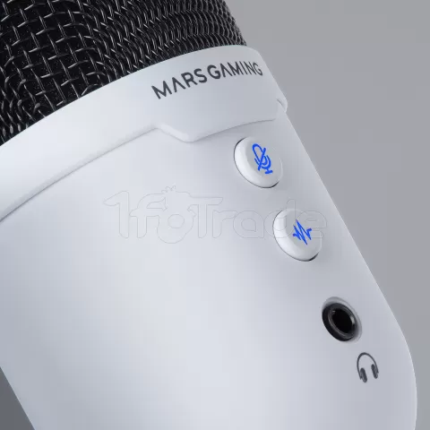 Photo de Microphone Mars Gaming MMIC-CX RGB (Blanc)