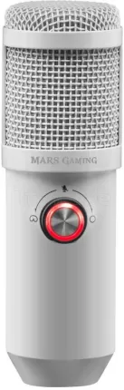 Photo de Microphone sur pied Mars Gaming MMICX Pro Studio (Blanc)