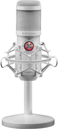 Photo de Microphone sur pied Mars Gaming MMICX Pro Studio (Blanc)