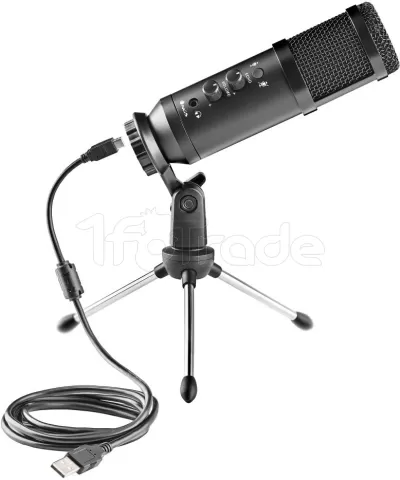 Photo de Microphone sur pied NGS GmicX-110 USB (Noir)