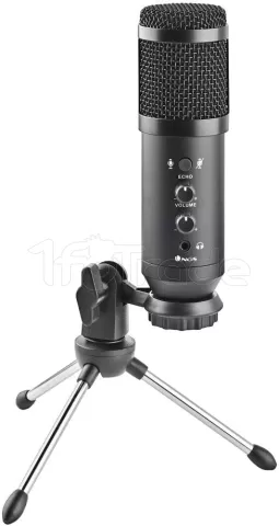 Photo de Microphone sur pied NGS GmicX-110 USB (Noir)