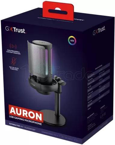Photo de Microphone sur pied Trust GXT 238 Auron (Noir)