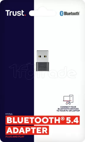 Photo de Mini Adaptateur Trust Myna USB BlueTooth 5.4