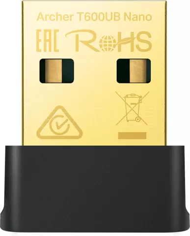 Photo de Mini Carte Réseau USB WiFi TP-Link Archer T600UB Nano (AC600)