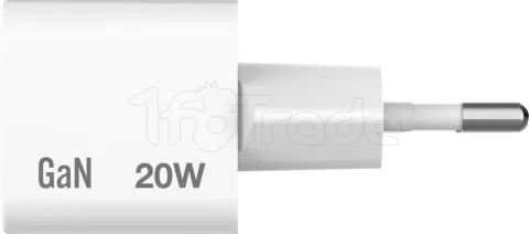 Photo de Mini chargeur secteur Verbatim GaN USB-C 20W (Blanc)