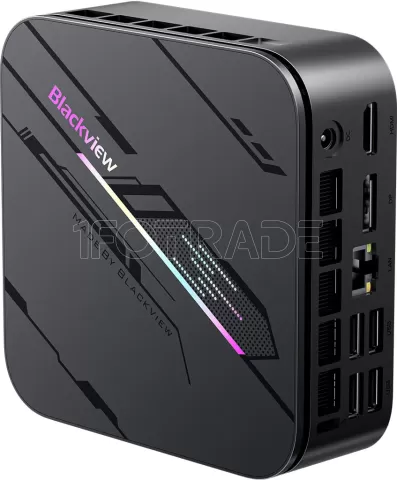 Photo de Mini PC Blackview MP100 Pro AMD R5 7530U-16-512Go (Noir) Win11 Pro