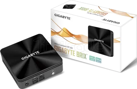 Photo de Mini PC Gigabyte Brix GB-BRi3-10110 Intel i3-10110U (FreeDOS) (Noir)