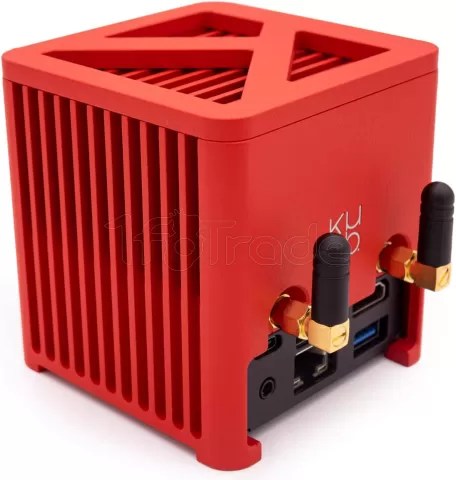 Photo de Mini PC Kubb Mini - Intel N150 256Go (Rouge) Win11 Pro