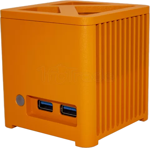 Photo de Mini PC Kubb Mini - Intel N300 256Go (Orange) Win11 Pro