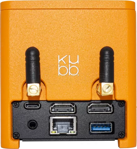 Photo de Mini PC Kubb Mini - Intel N300 256Go (Orange) Win11 Pro