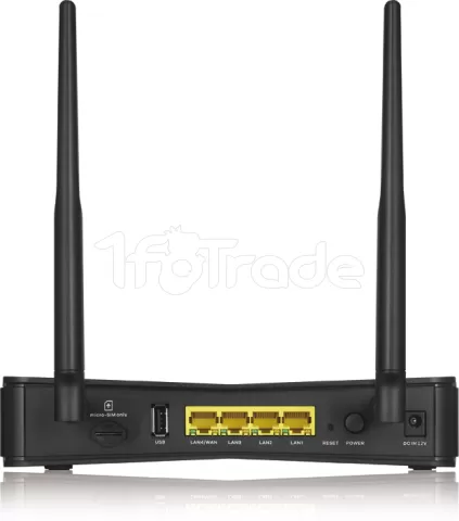 Photo de Modem Routeur Wifi 3G/4G Zyxel LTE3301 (AC1200) (Noir)