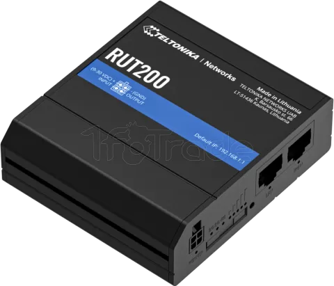 Photo de Modem Routeur Wifi 4G WiFi industriel Teltonika RUT200 (Noir)
