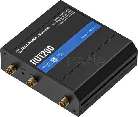 Photo de Modem Routeur Wifi 4G WiFi industriel Teltonika RUT200 (Noir)