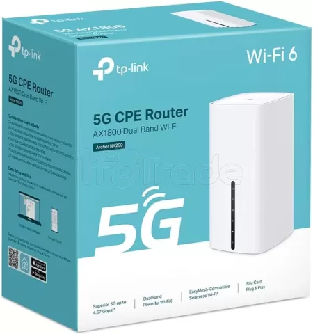 Photo de Modem Routeur Wifi 5G TP-Link Archer NX200 (AX1800)