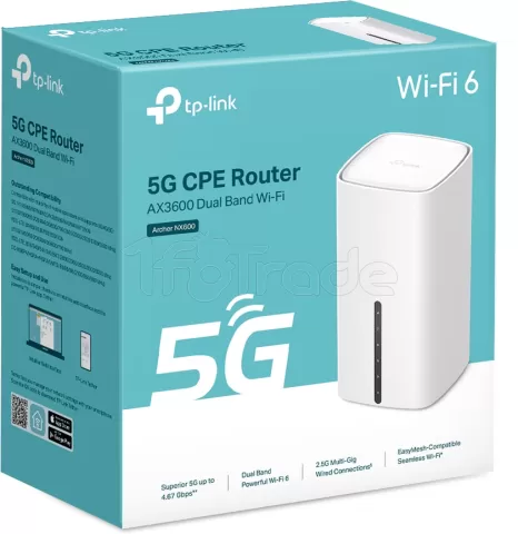 Photo de Modem Routeur WiFi 5G TP-Link NX600 (AX3600)