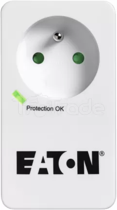 Photo de Multiprise Surtension Eaton Protection Box 1 prise + RJ11 (Noir)