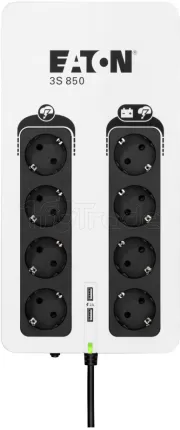 Photo de Onduleur Eaton 3S Gen 2 - 850 VA (Blanc/Noir)