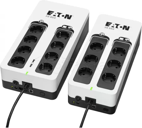 Photo de Onduleur Eaton 3S Gen 2 - 850 VA (Blanc/Noir)