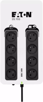 Photo de Onduleur Eaton 3S Gen 2 FR - 700VA (Blanc/Noir)