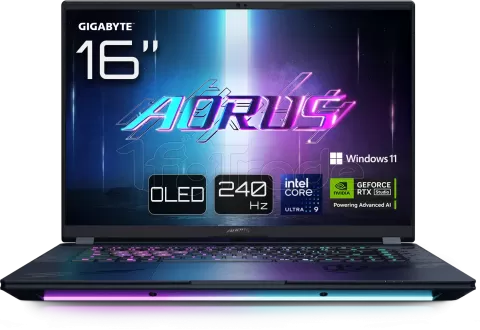 Photo de Ordinateur Portable Gigabyte Aorus Master 16 BYHC5FRE65SP (16") Win11 Pro