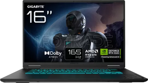 Photo de Ordinateur Portable Gigabyte Gaming A16 3WHK3FR894SH (16")