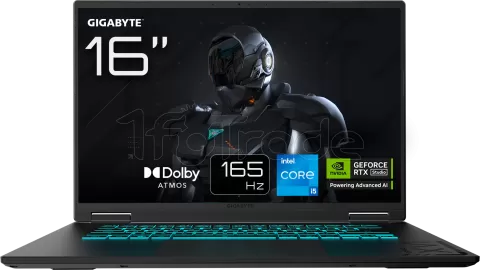 Photo de Ordinateur Portable Gigabyte Gaming A16 CVHH3FR893SD (16")