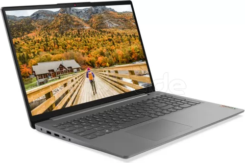 Photo de Ordinateur Portable Lenovo IdeaPad 3 15ADA06 82KR00CUFR (15.6") (Gris)