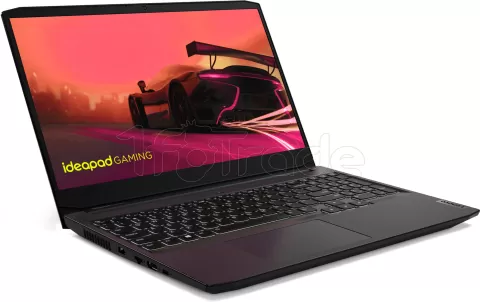 Photo de Ordinateur Portable Lenovo IdeaPad Gaming 3 15ACH6 82K201EEFR (15.6") (Noir)