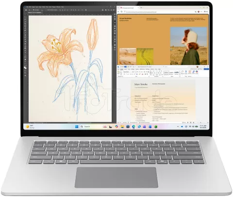 Photo de Ordinateur Portable Microsoft Surface Laptop EP2-61344 (15") (Argent)