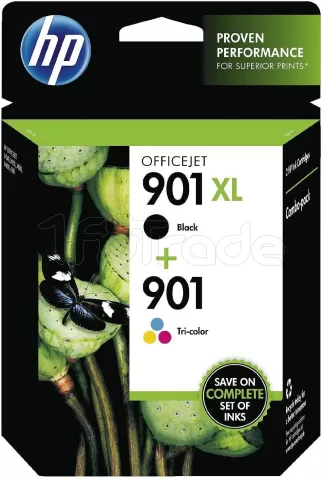 Compatibile HP 901XL Nero/Colore Set Di Cartucce - Foto 12