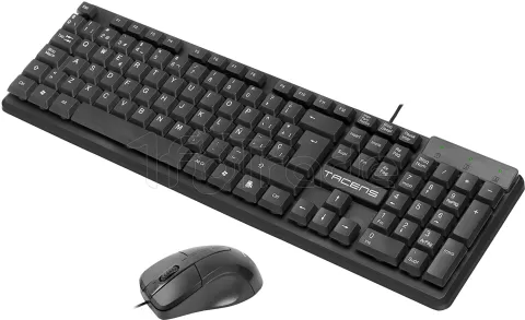 Photo de Pack 2en1 (Clavier/Souris) Anima ACP0 (Noir)