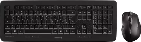 Photo de Pack 2en1 (Clavier/Souris) Cherry DW-5100 (Noir)