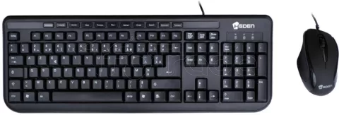 Photo de Pack 2en1 (Clavier/Souris) Heden KPC66USBCA