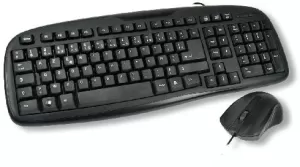 Photo de Pack 2en1 (Clavier/Souris) MCL Samar ACK-2012/N (Noir)