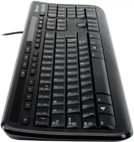 Photo de Pack 2en1 (Clavier/Souris) Microsoft Wired Desktop 600 (Noir)