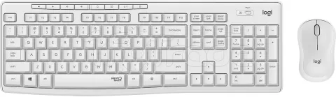 Photo de Pack 2en1 (Clavier/Souris) sans fil Logitech MK295 (Blanc)