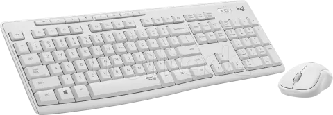 Photo de Pack 2en1 (Clavier/Souris) sans fil Logitech MK295 (Blanc)