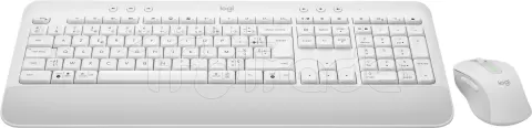 Photo de Pack 2en1 (Clavier/Souris) sans fil Logitech Signature MK650 for Business (Blanc)