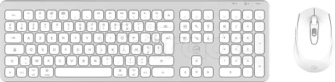 Photo de Pack 2en1 (Clavier/Souris) sans fil Mobility Lab (Argent)