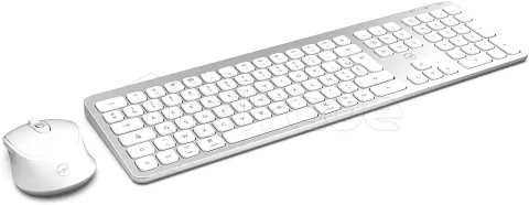 Photo de Pack 2en1 (Clavier/Souris) sans fil Mobility Lab (Argent)