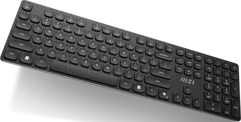 Photo de Pack 2en1 (Clavier/Souris) sans fil MSI Forge K210 Wireless Combo (Noir)
