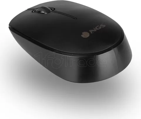 Photo de Pack 2en1 (Clavier/Souris) sans fil NGS Allure (Noir)