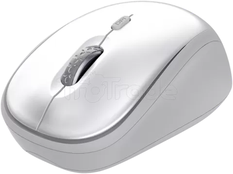 Photo de Pack 2en1 (Clavier/Souris) sans fil Trust Ody II (Blanc)