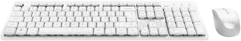 Photo de Pack 2en1 (Clavier/Souris) sans fil Trust Ody II (Blanc)